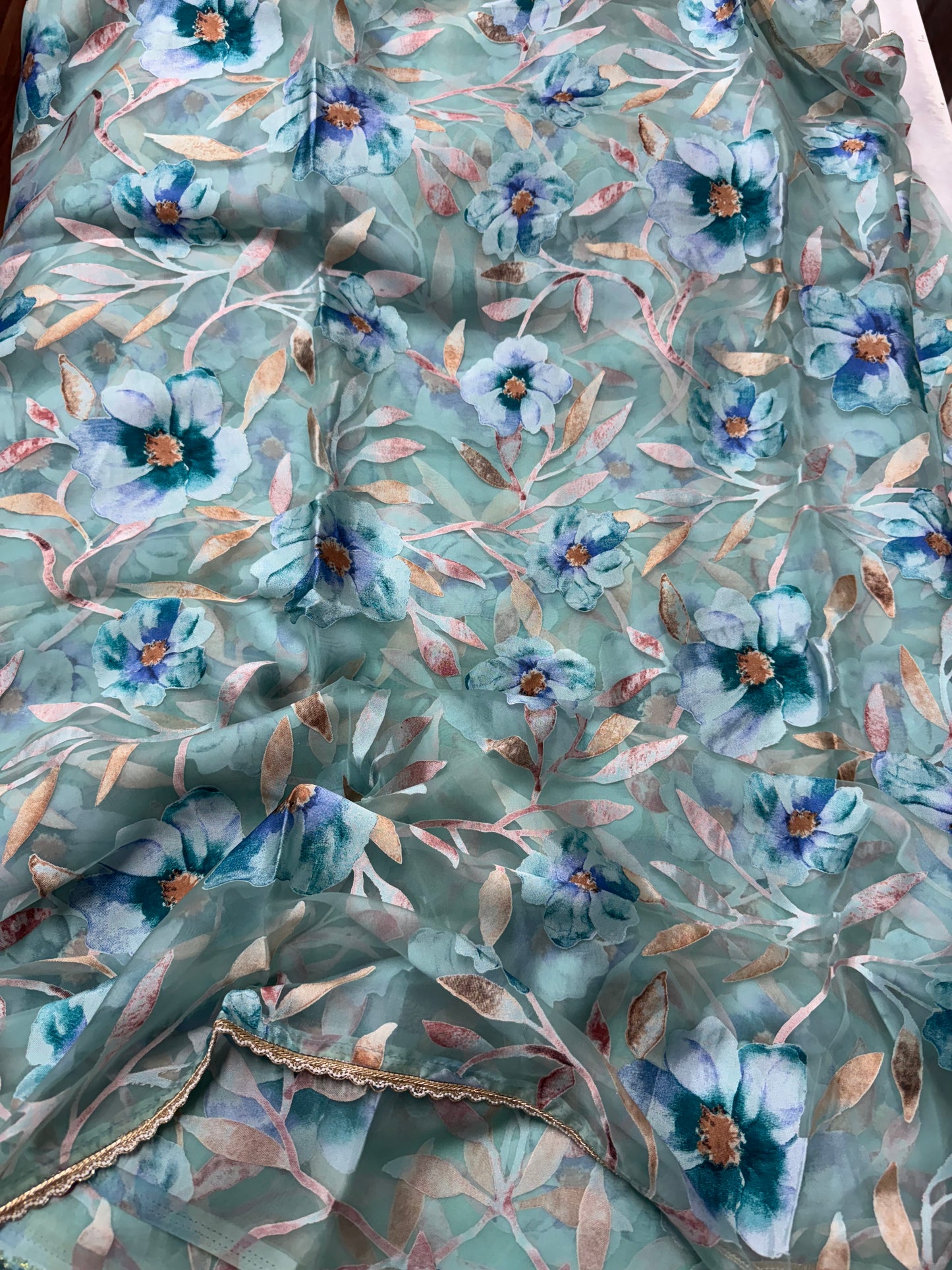Designer Brasso Saree-SR1051C