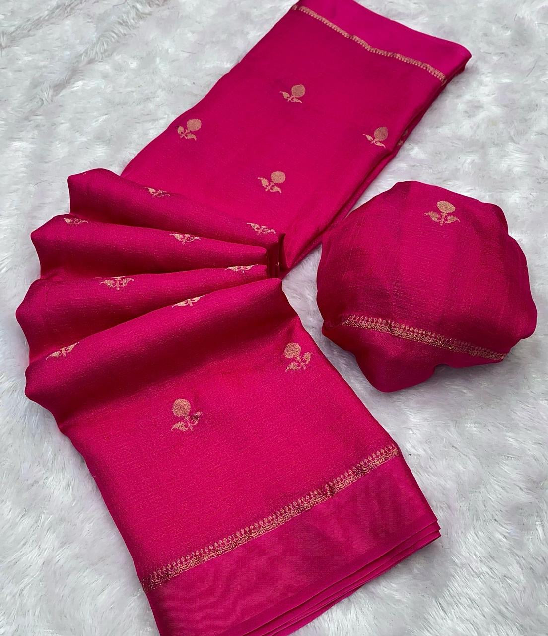 Viscose Khaddi Georget saree-SR1034D