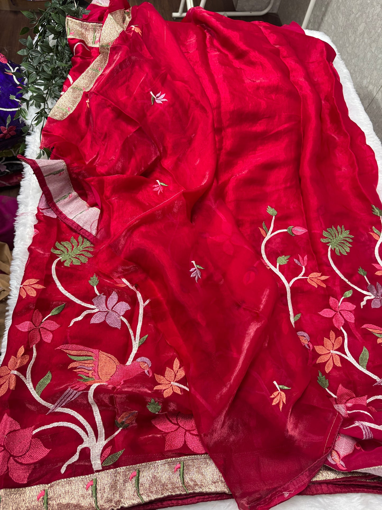 Space silk saree-SR1018C