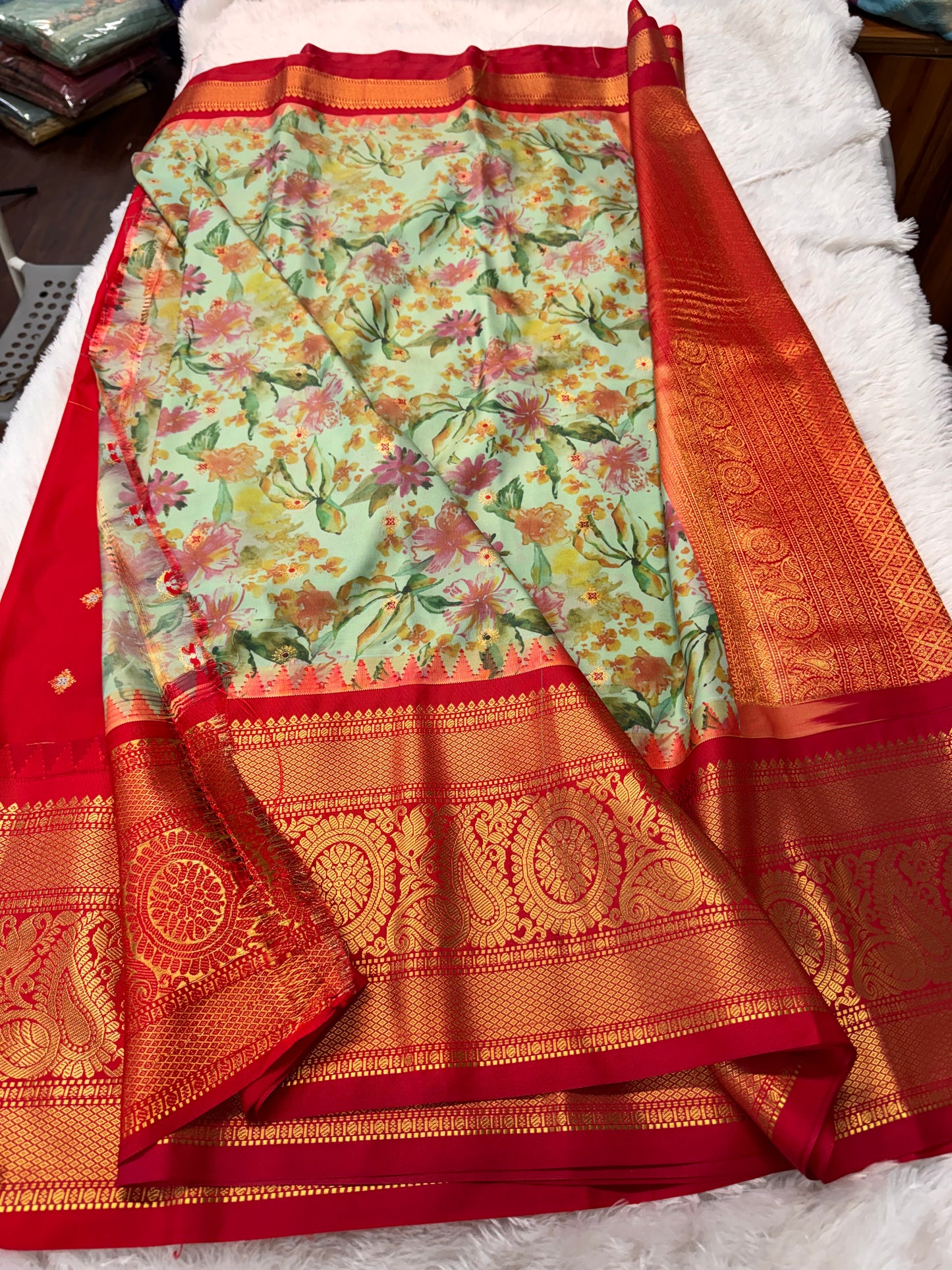 Digital Gadwal saree-SR1279C