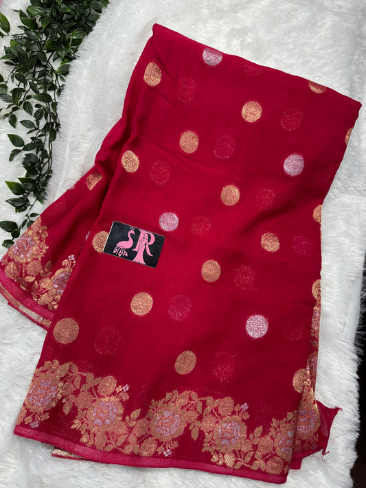 Pure Banarasi Georget-SR1083E