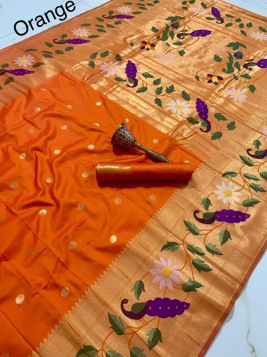 Paithani pattu saree-SRP103A