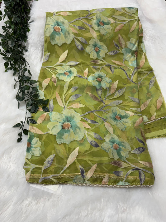 Designer Brasso Saree-SR1030F