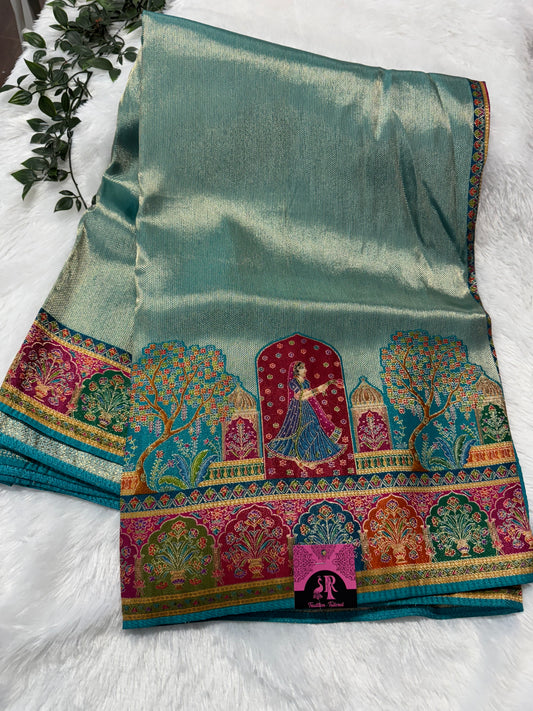 Pashmina saree-SR1117C