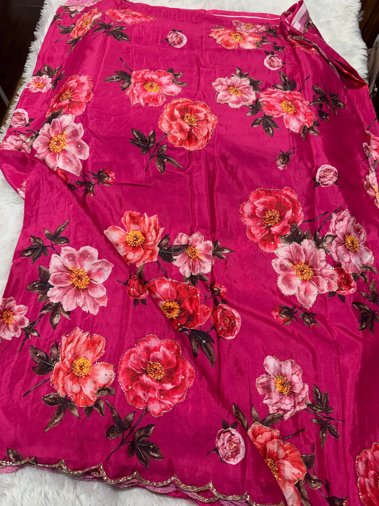 Chinnon digital print highlights -SR1253A