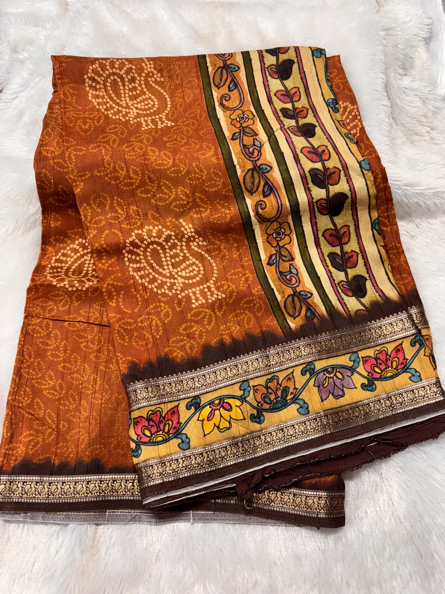 Pure Dola silk saree-SR1295E