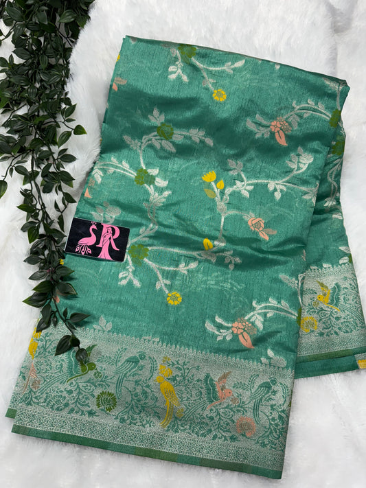 Munga Tassar Paithani -SR1053A