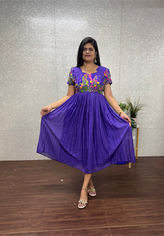Mulcotton frock -SRF1020B