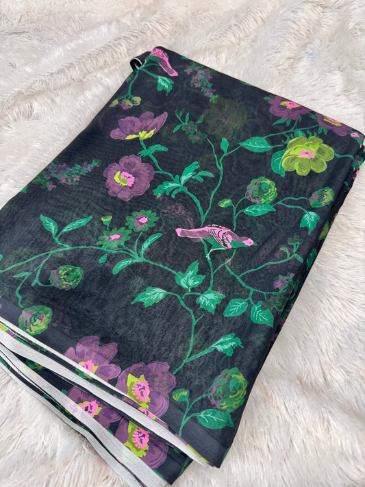 Georget digital print sarees-SR1272S