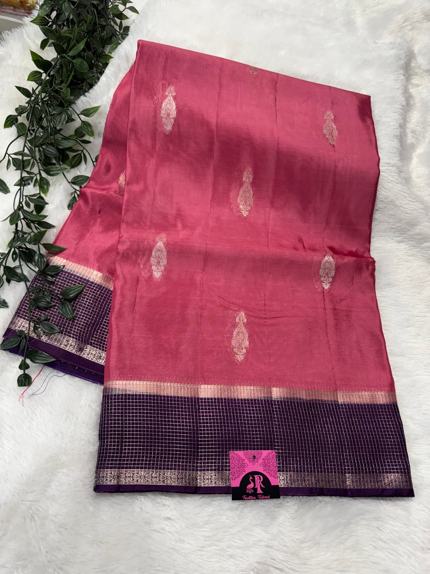 Chinnon silk vintage border-SR1130E