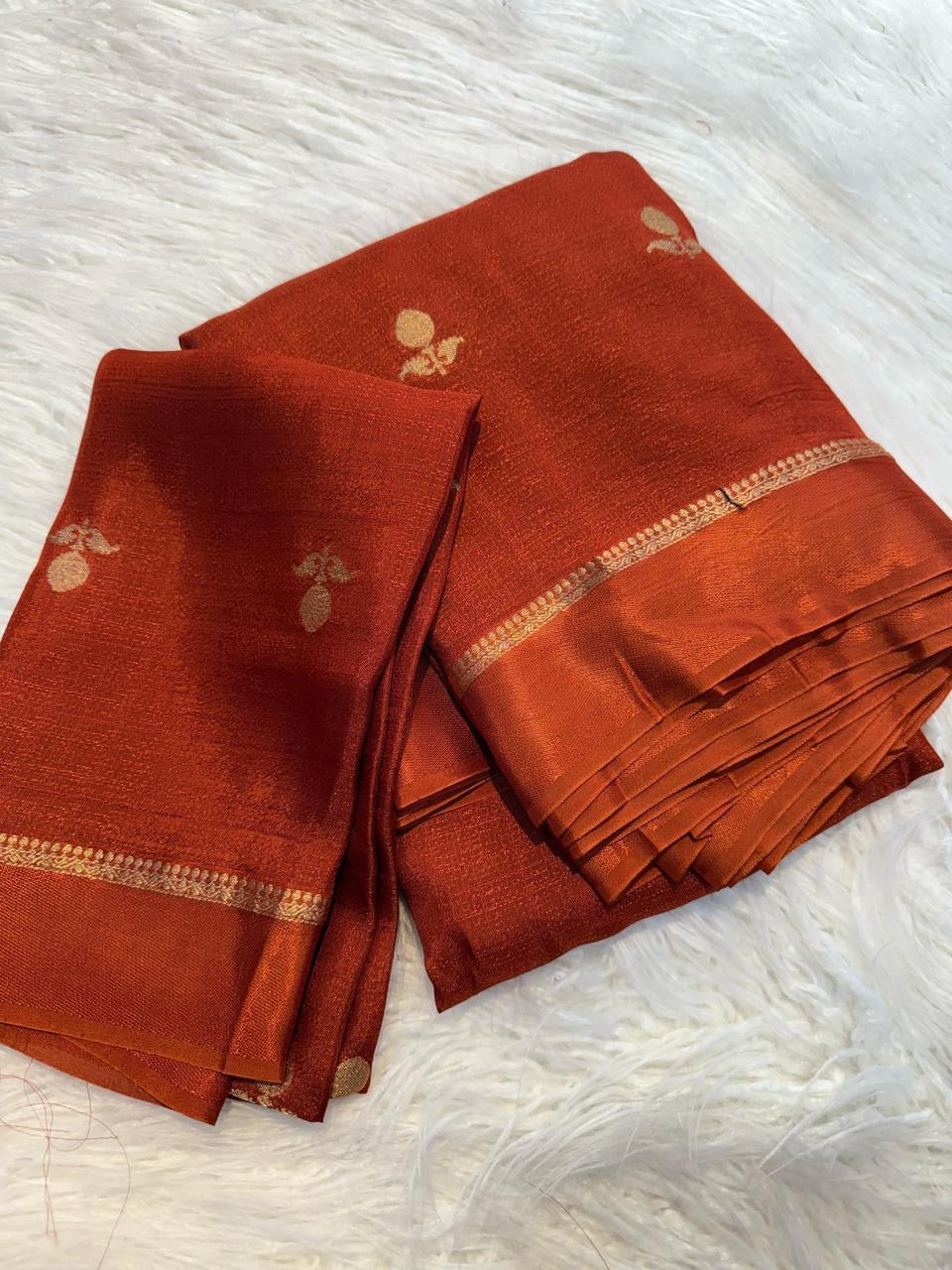 Viscose Khaddi Georget saree-SR1034A