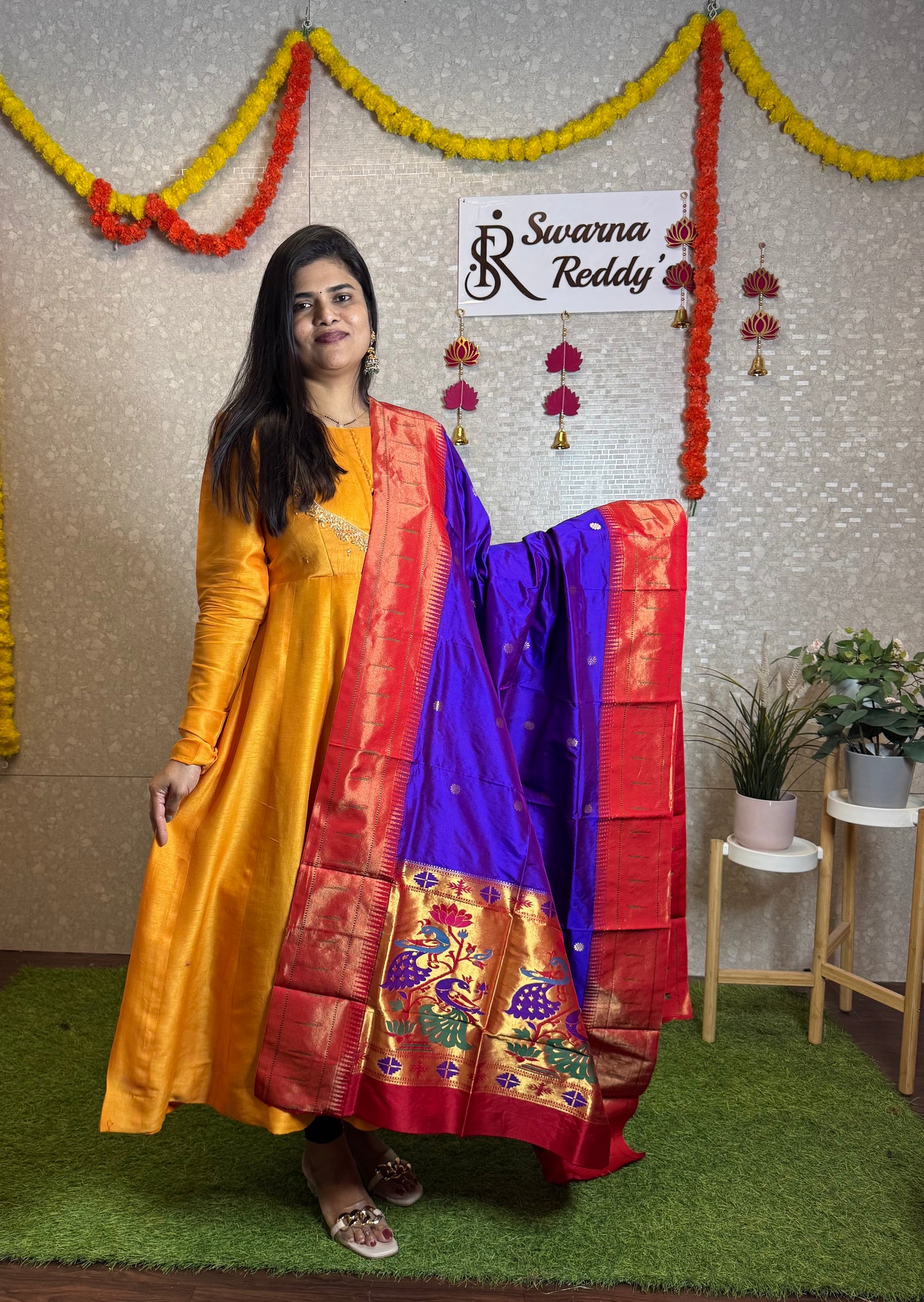 Paithani Anarkali-SRA1004A