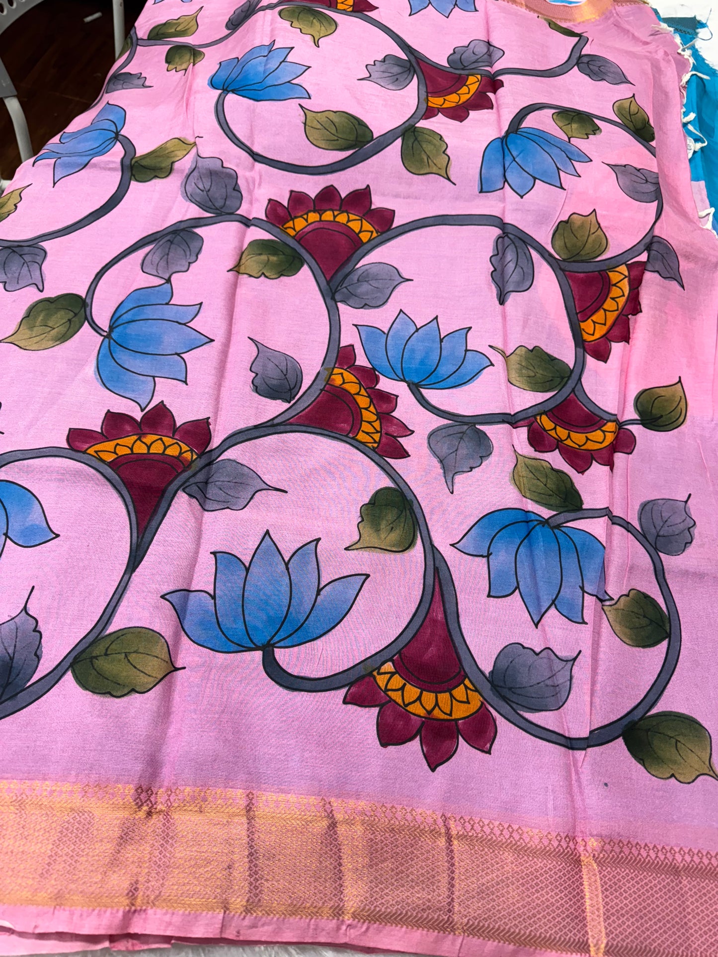 Managalagiri pattu digital print saree-SR1169E