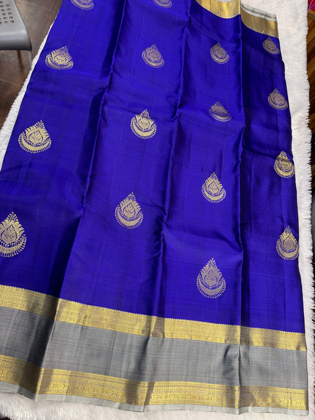 Handloom vintage Kanchipattu saree-SRKP13