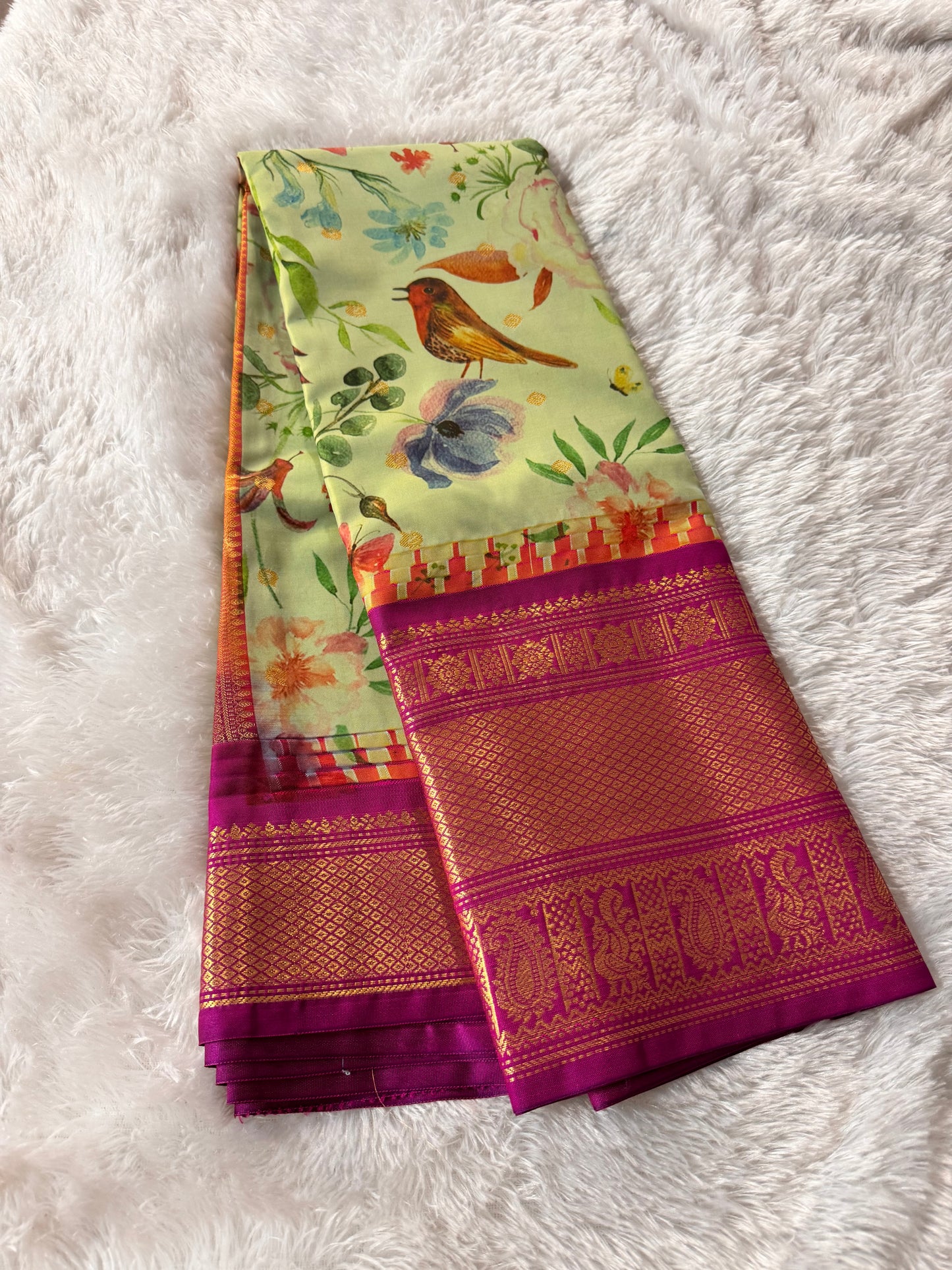 Digital Gadwal saree-SR1279G