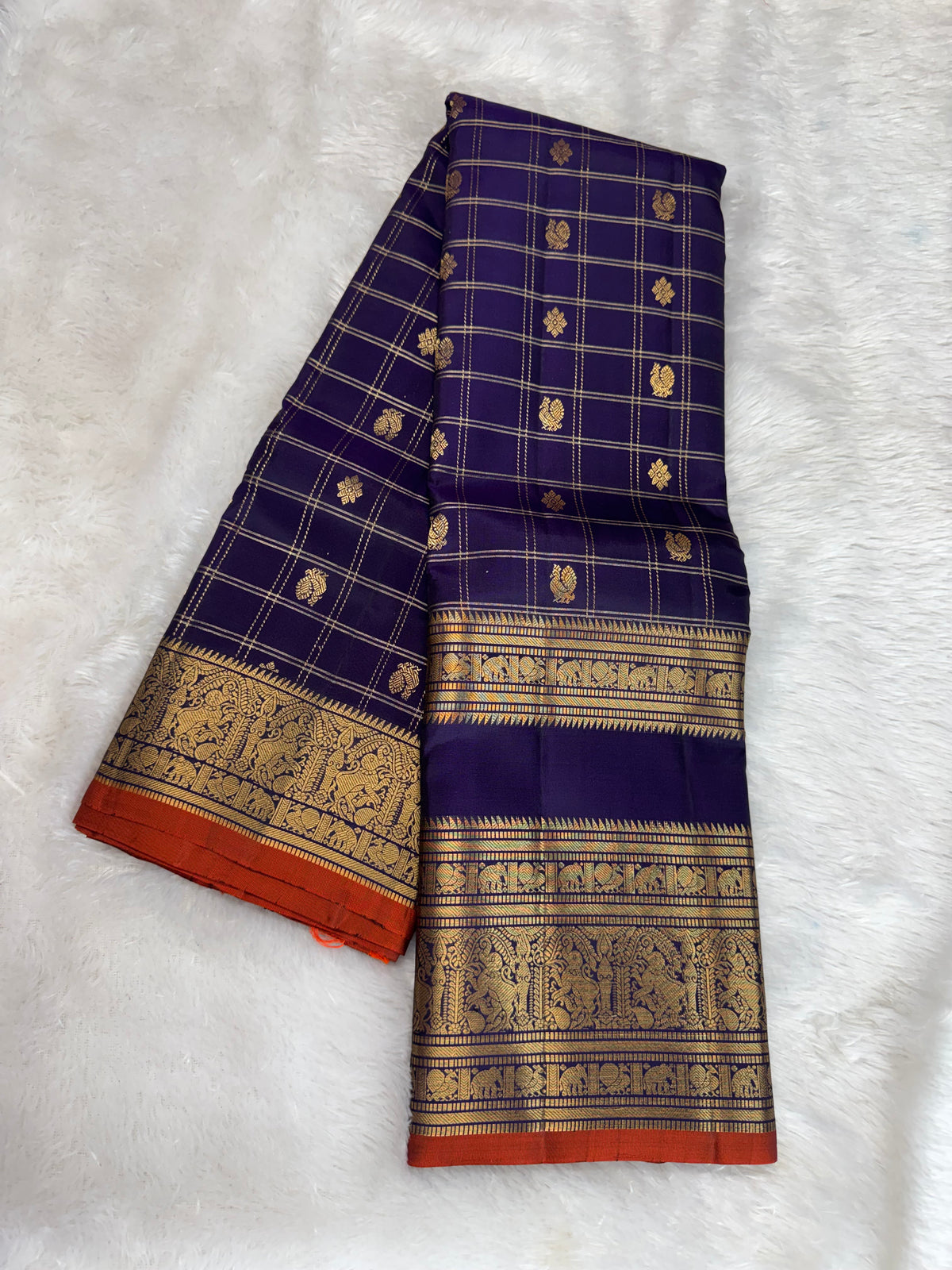 Handloom Kanchipattu saree-SRKP2