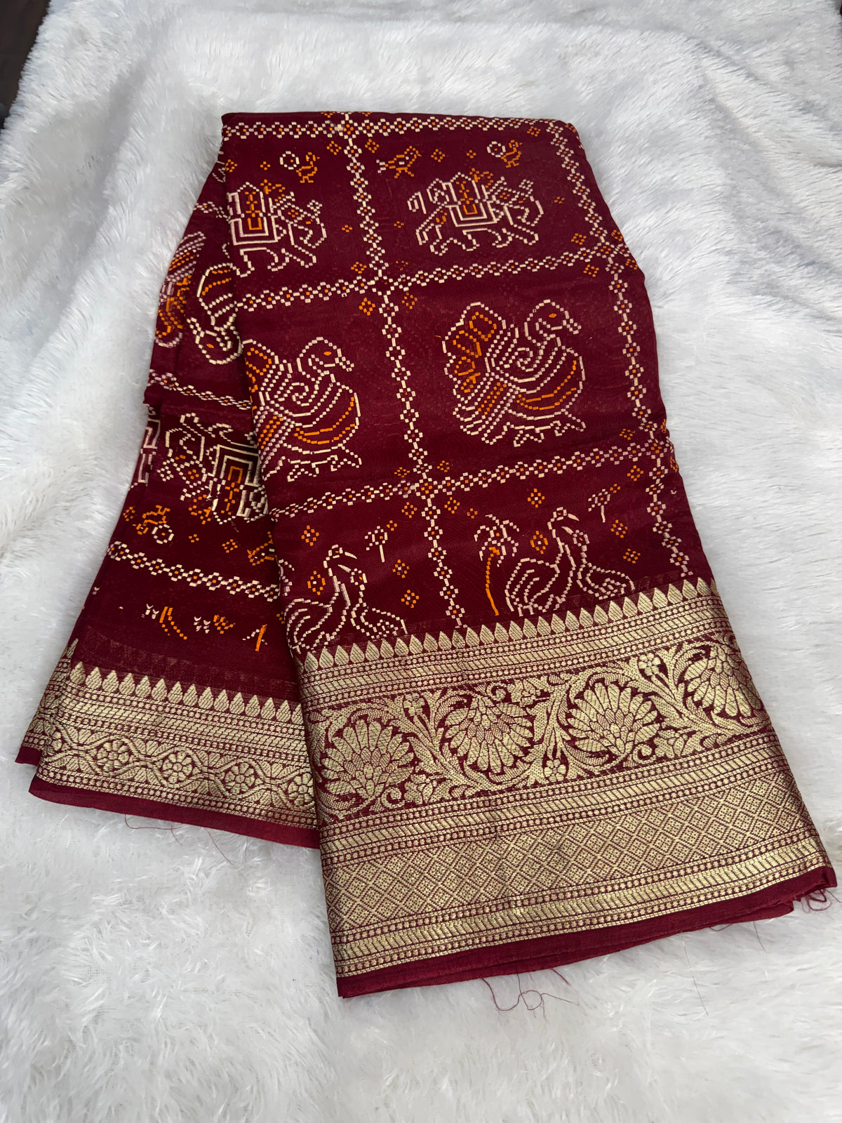 Kanchi Bandhini saree-SR1323B