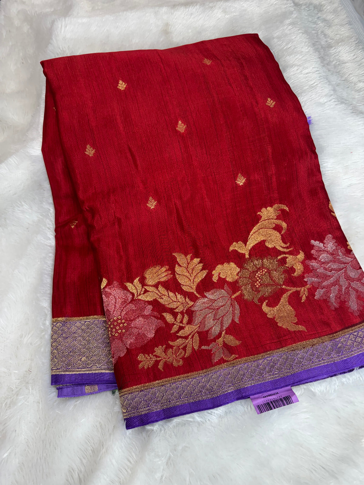 Handloom Matka silk sarees-SR1313
