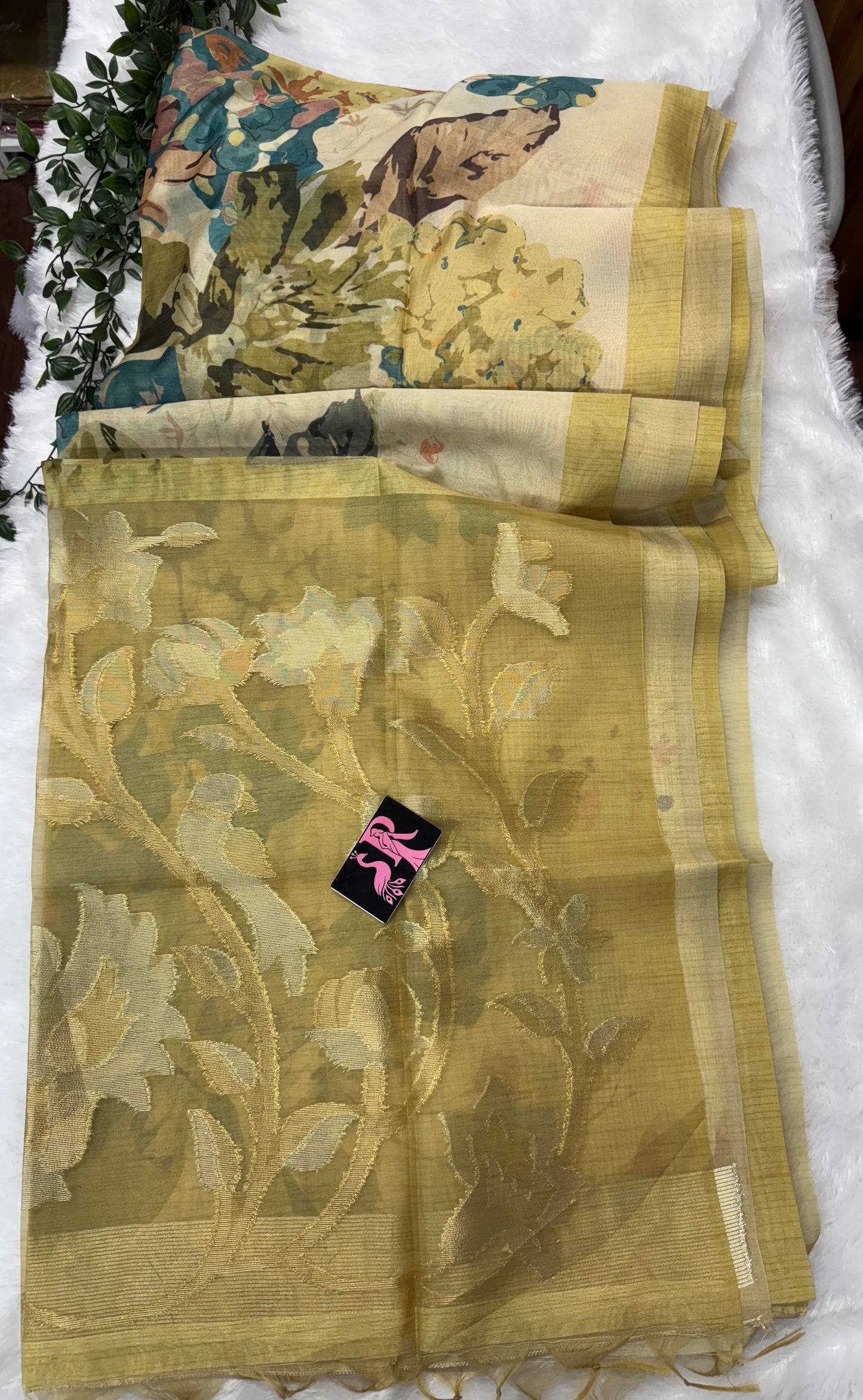 Linen silk jamdhani-SR1086D