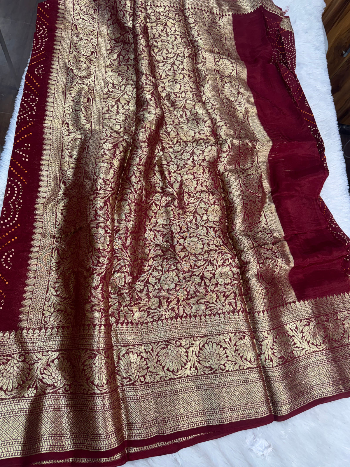 Kanchi Bandhini saree-SR1323D