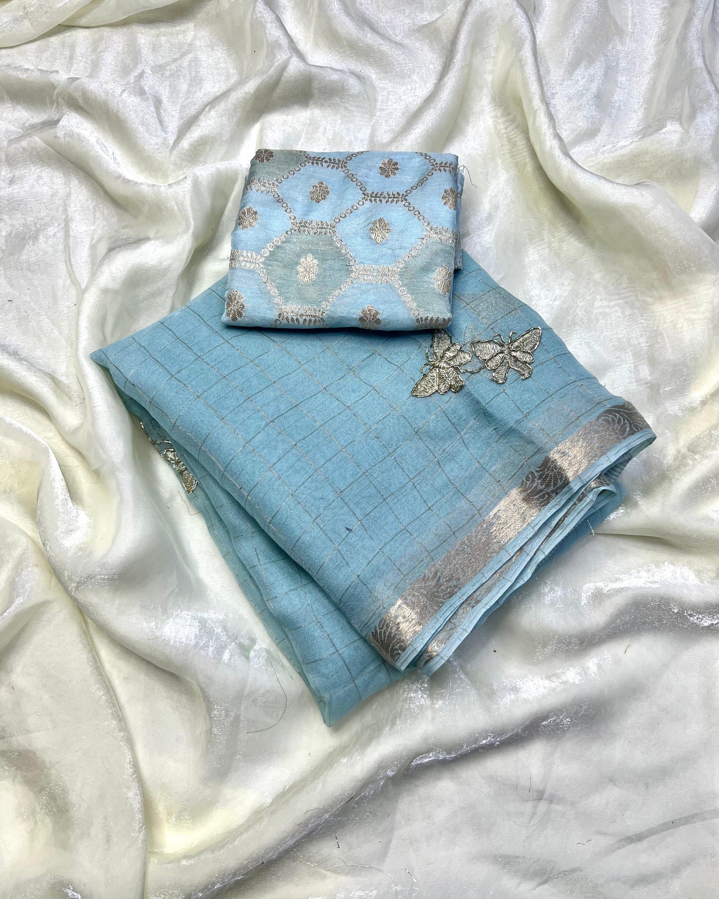 Viscose Georget saree-SR1193D