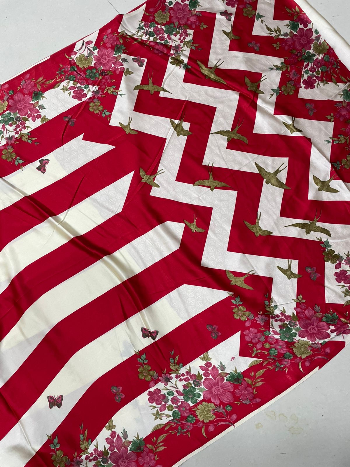 Pure Satin Silk Saree-SR1055