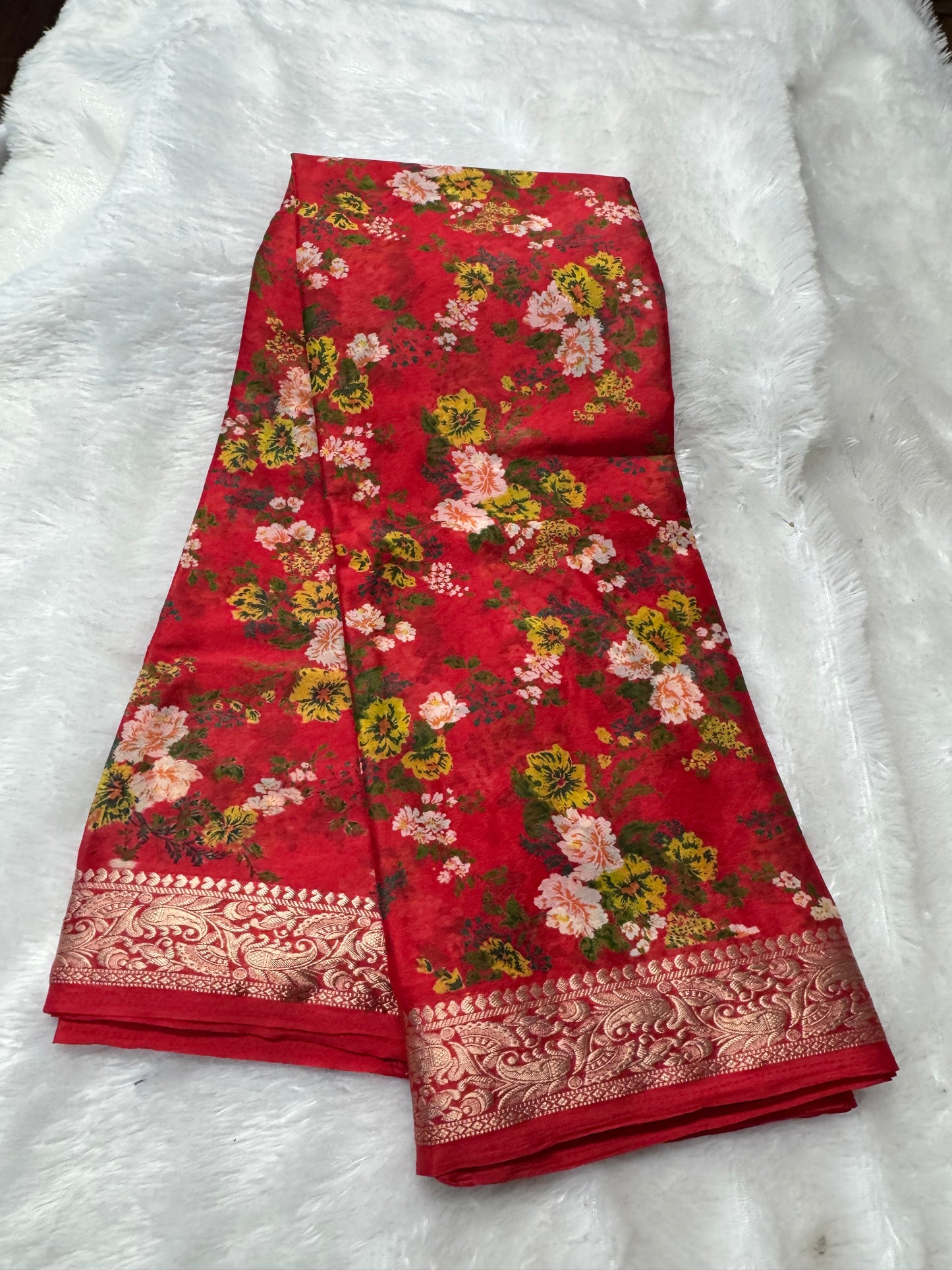 Chinnon Digital print saree-SR1255I
