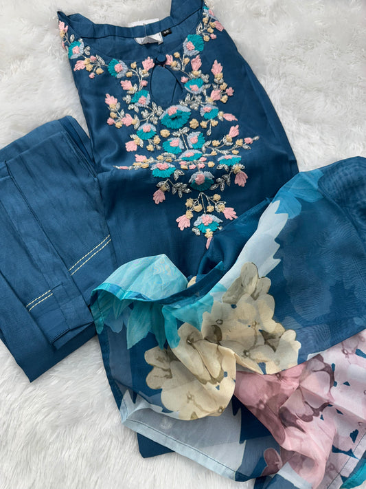 Premium Vatican silk suit -SRSP002
