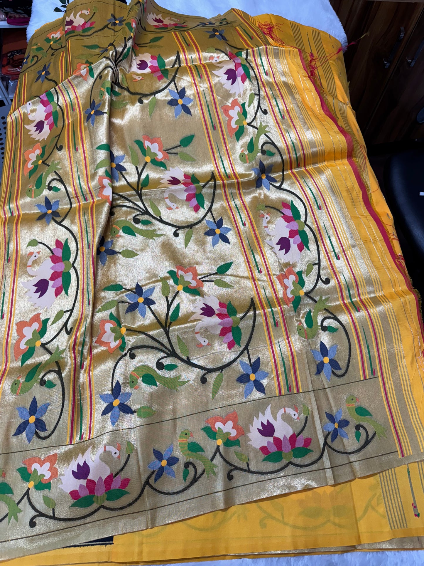 Paithani pattu saree-SRS003