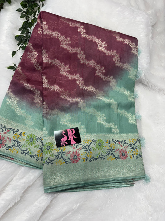 Pure Munga Tassar Paithani-SR1081A