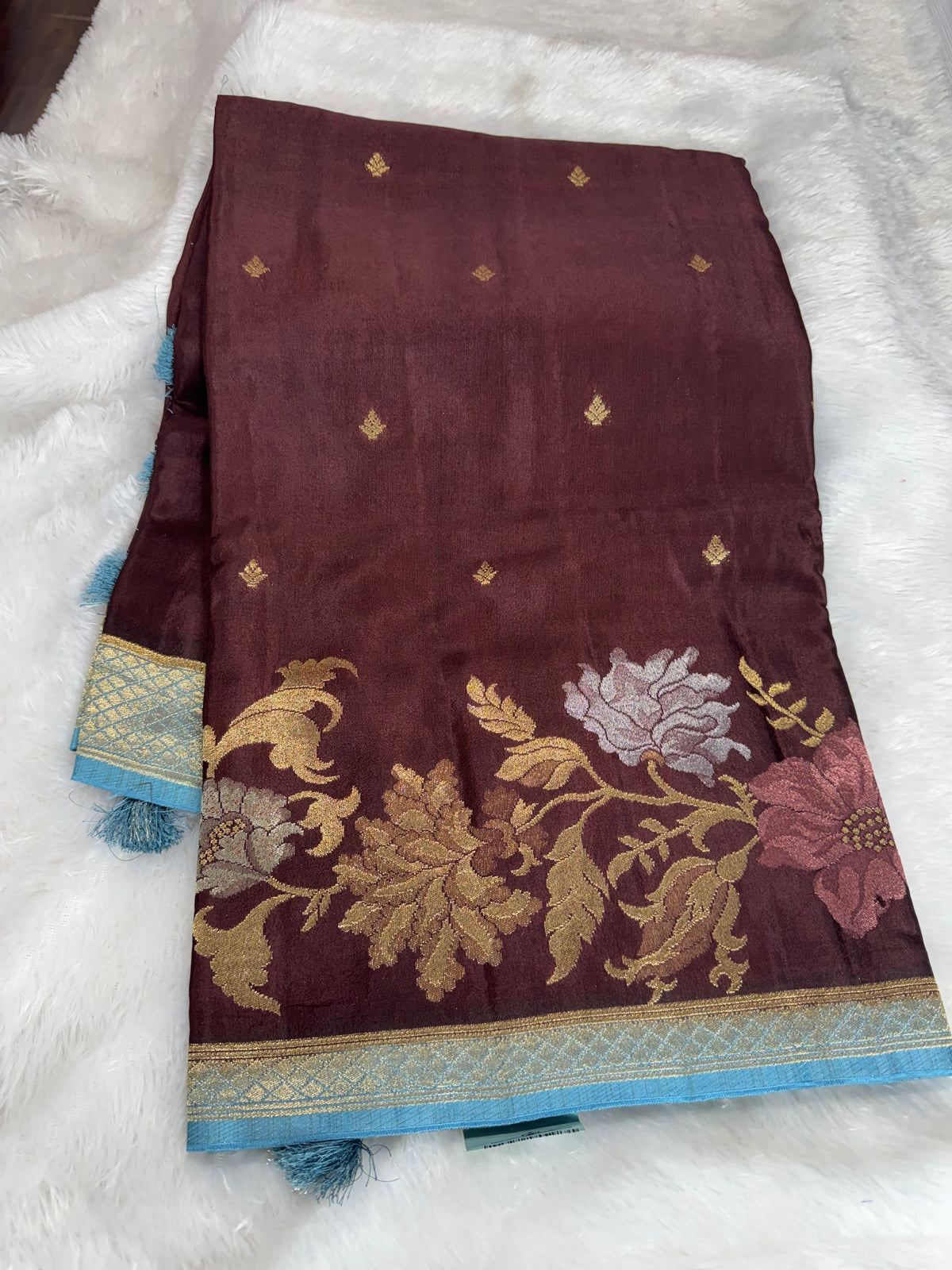Handloom Matka silk sarees-SR1313