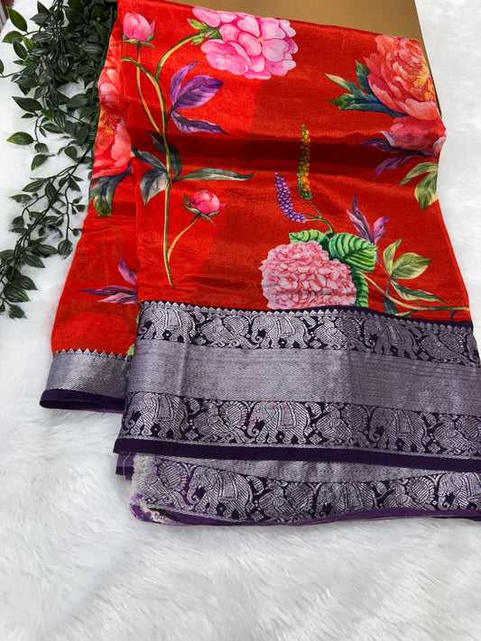 Mangalagiri pattu digital print-SR2022C
