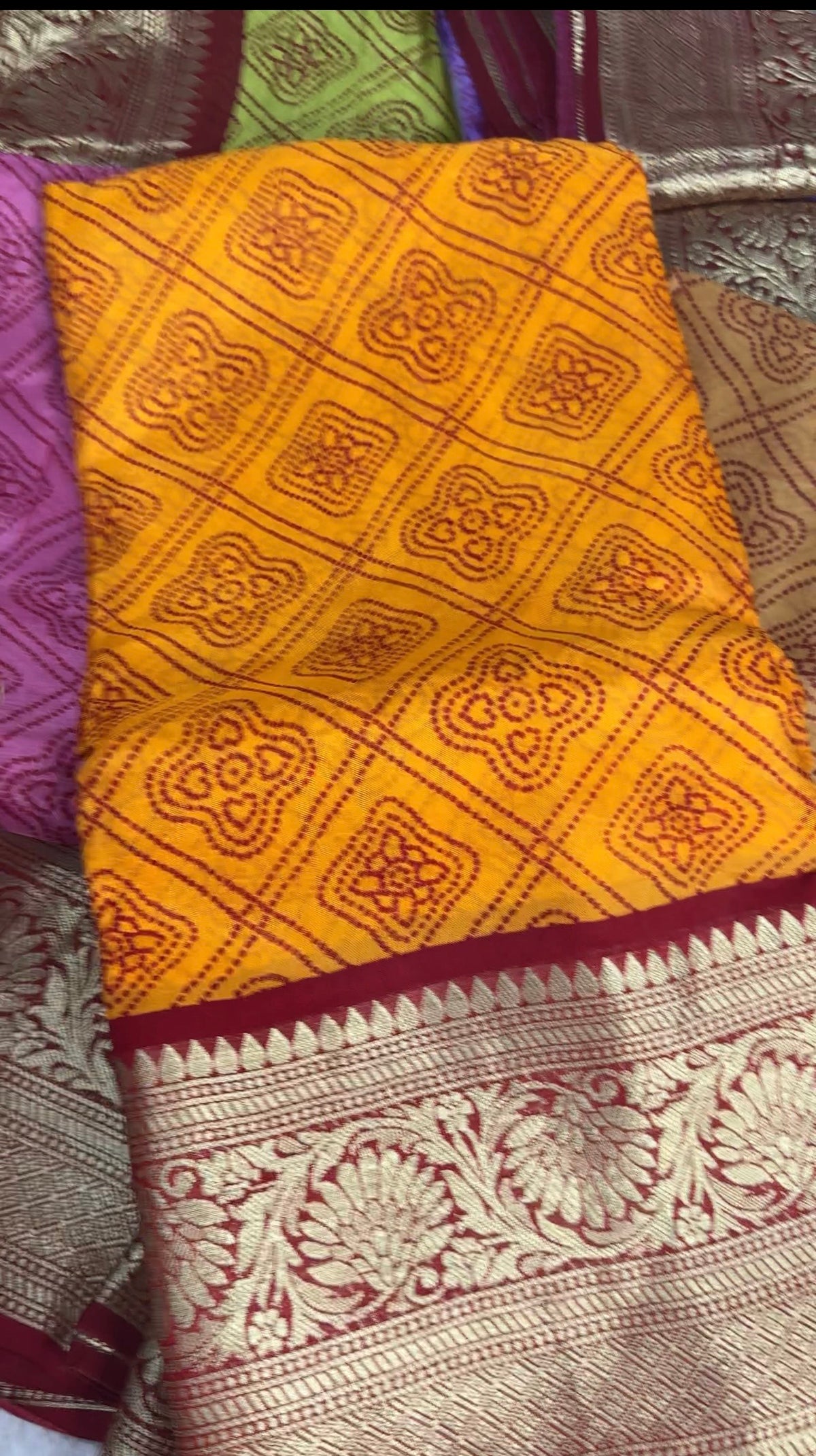 Kanchi bandhini saree-SR1344