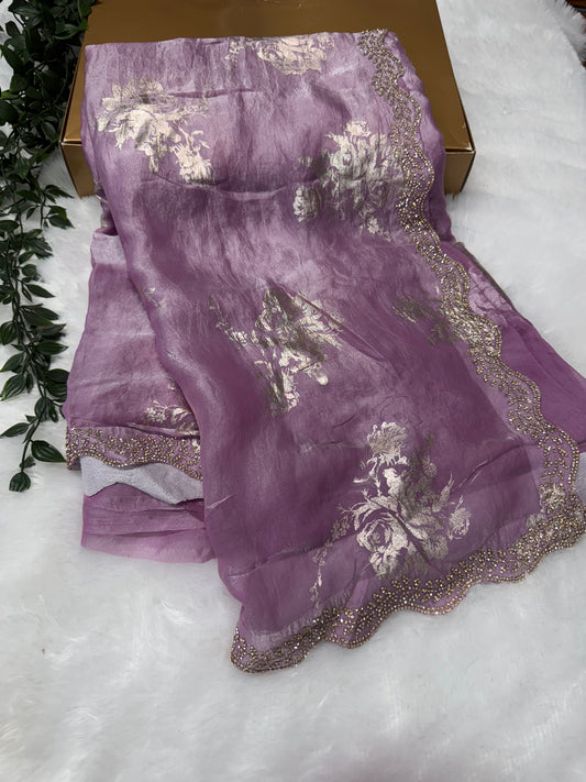 Cocktail saree-SR1020B