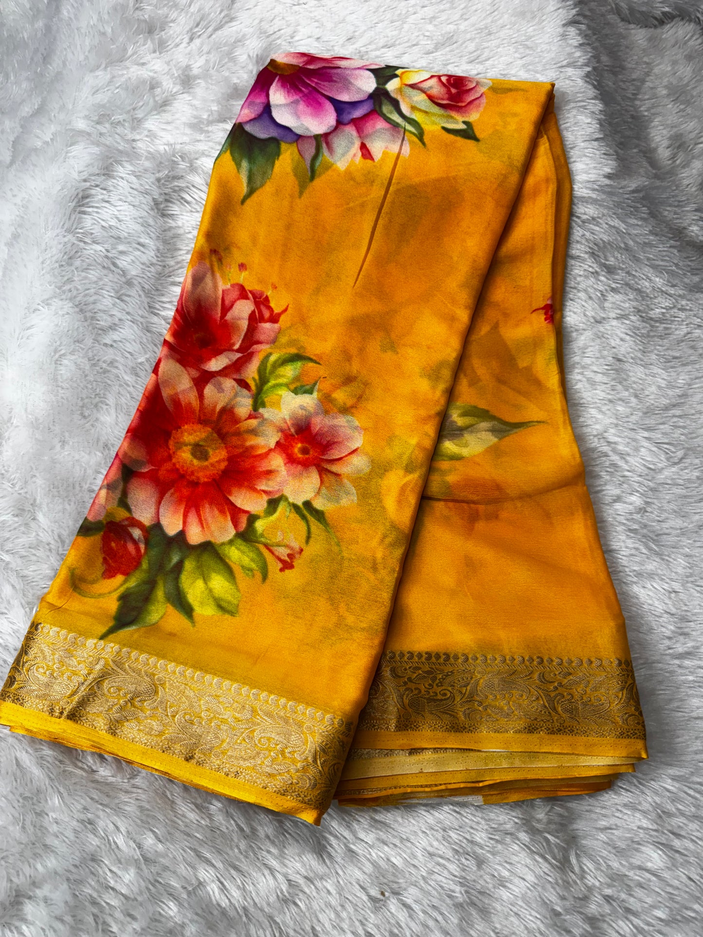 Chinnon digital print saree-SR1232P