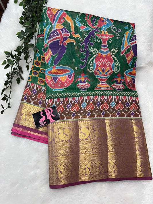 Kanchi Kota Patola saree-SR1113C