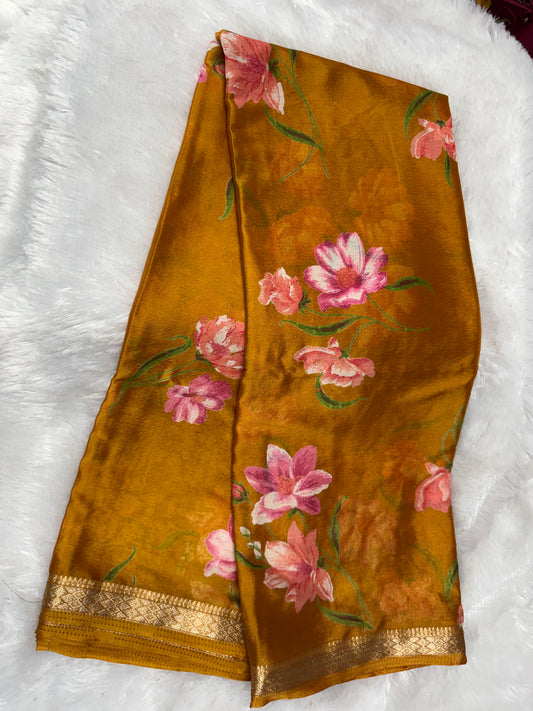 Chinnon digital print saree-SR1210b