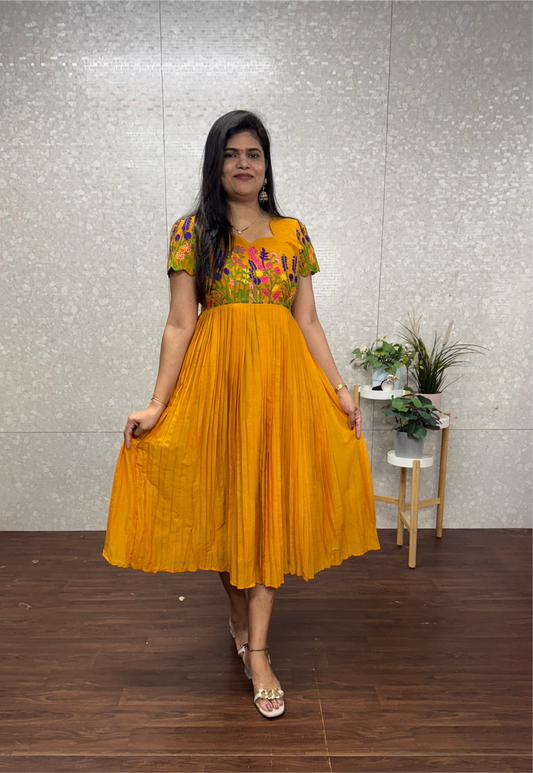 Mulcotton frock -SR1020A