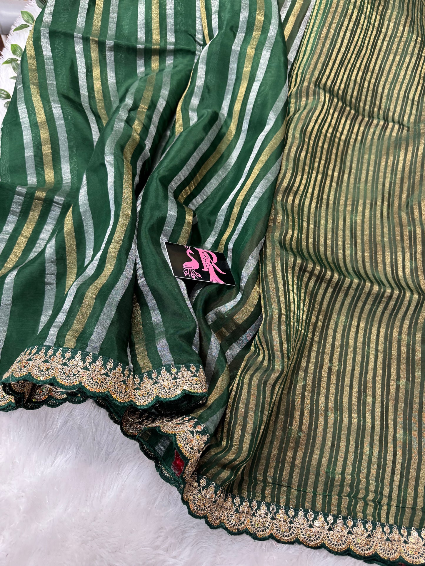 Kora tissue saree-SR1111B