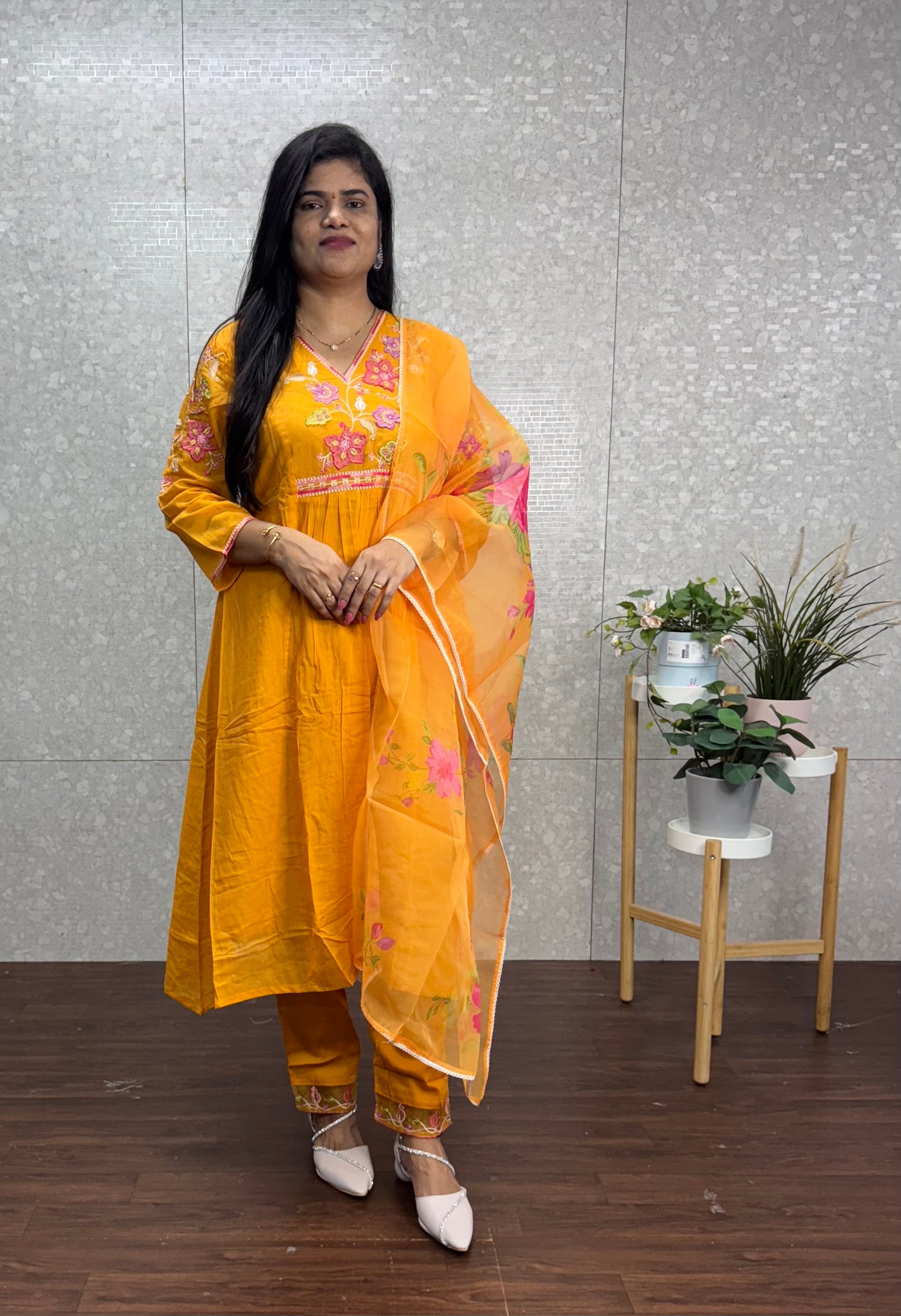 Pure mulchanderi suits-SRM005