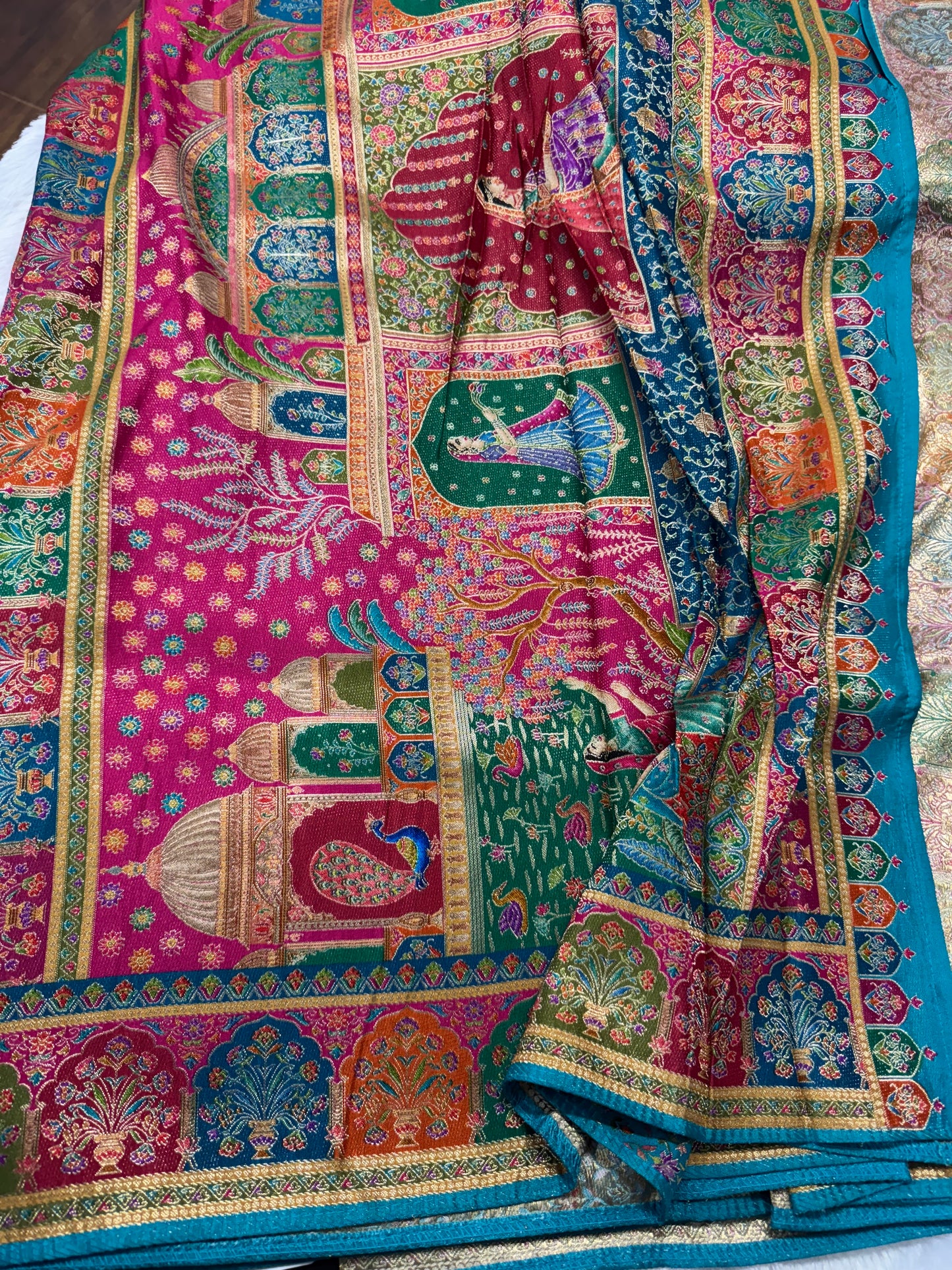 Pashmina saree-SR1117C