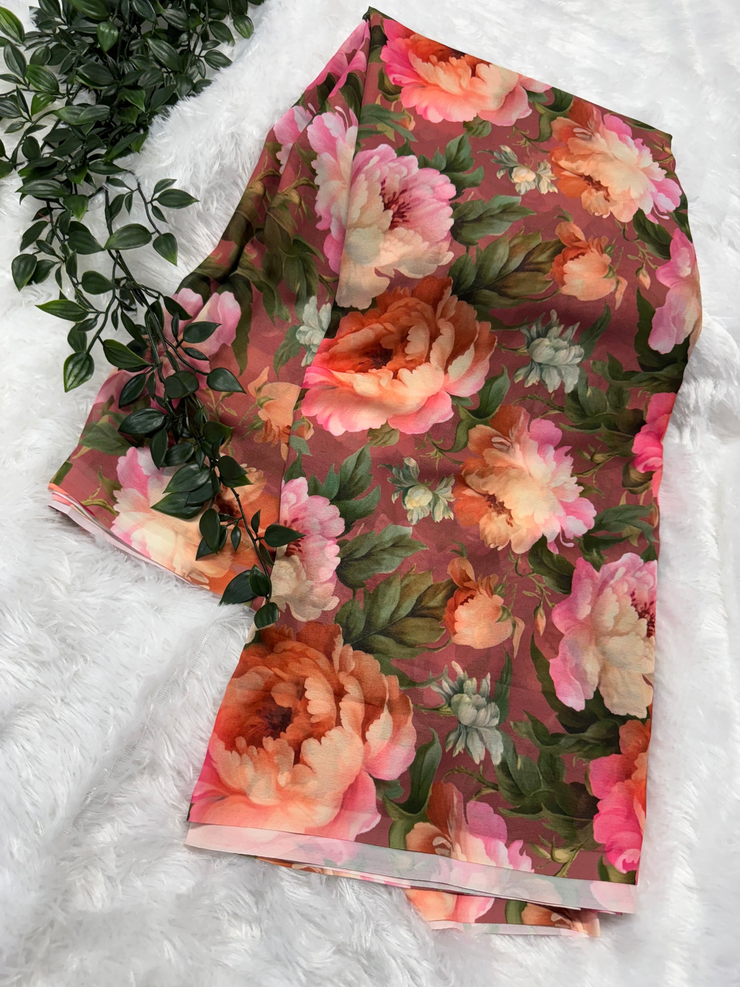 Georget flora saree-SR1099C