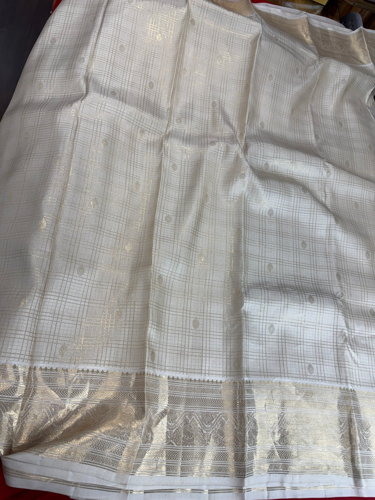 Handloom Kanchi pattu saree-SRKP5