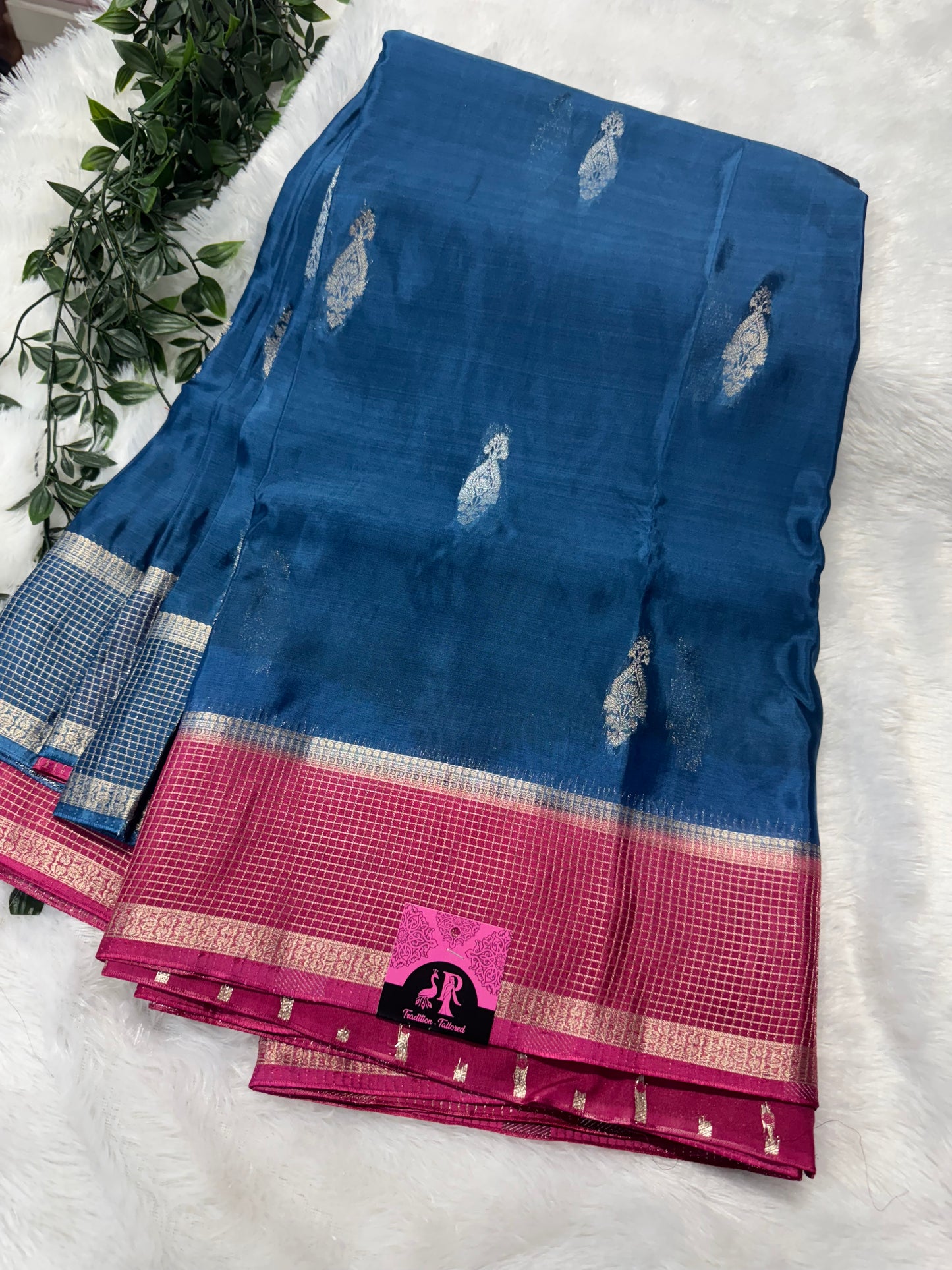 Chinnon silk vintage checks-SR1130A