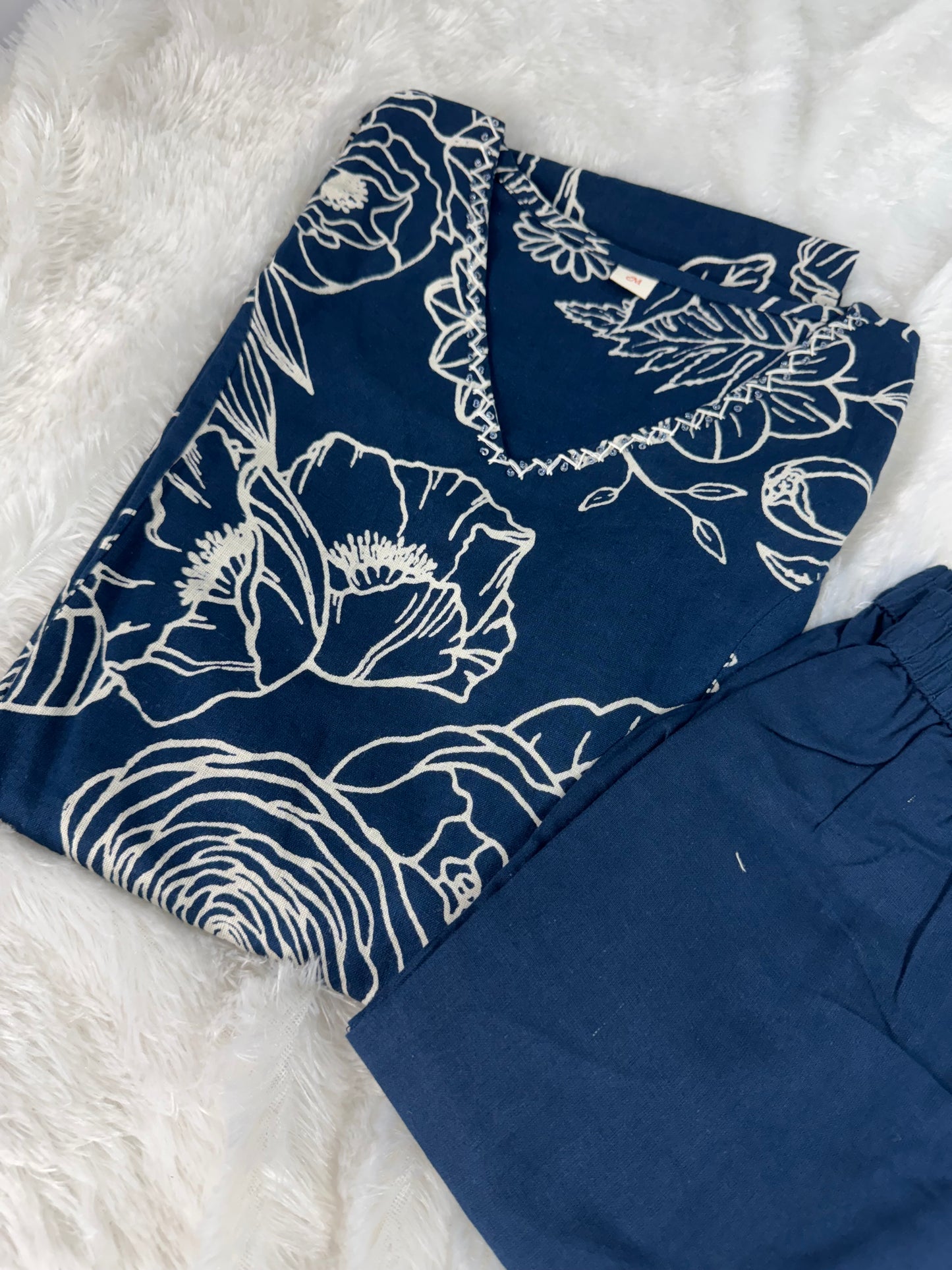 Pure cotton cord set-SRS021A