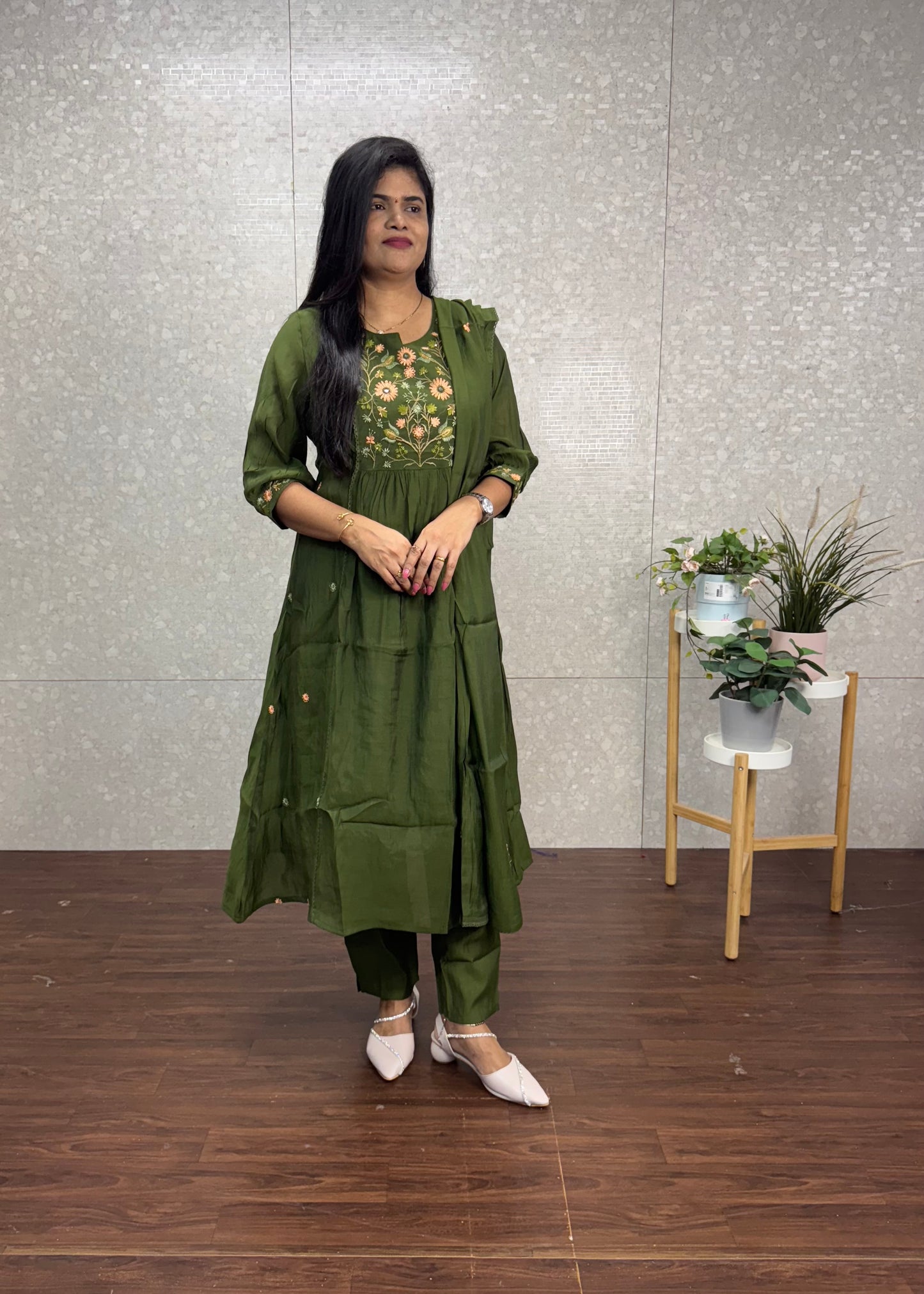 Pure mulchanderi suit-SRM004