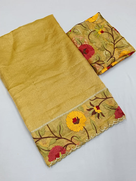 Banarasi tissue petite point-SR1092C
