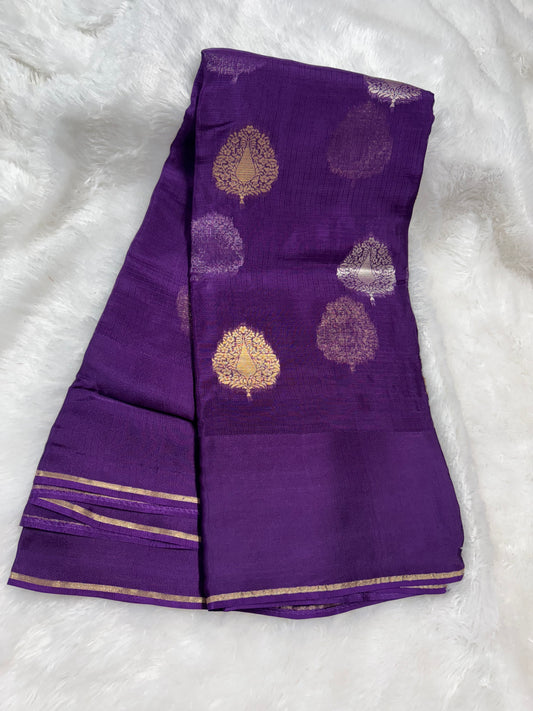 Manipuri silk Kota saree-SR1163B