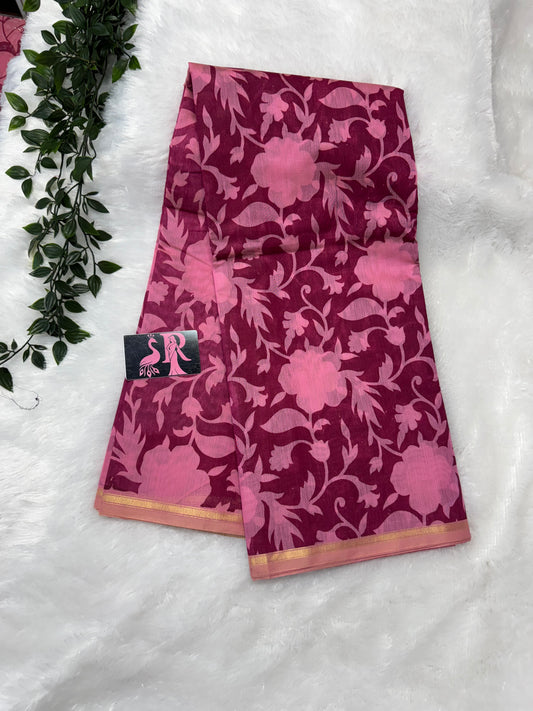 Chanderi saree-SR090G