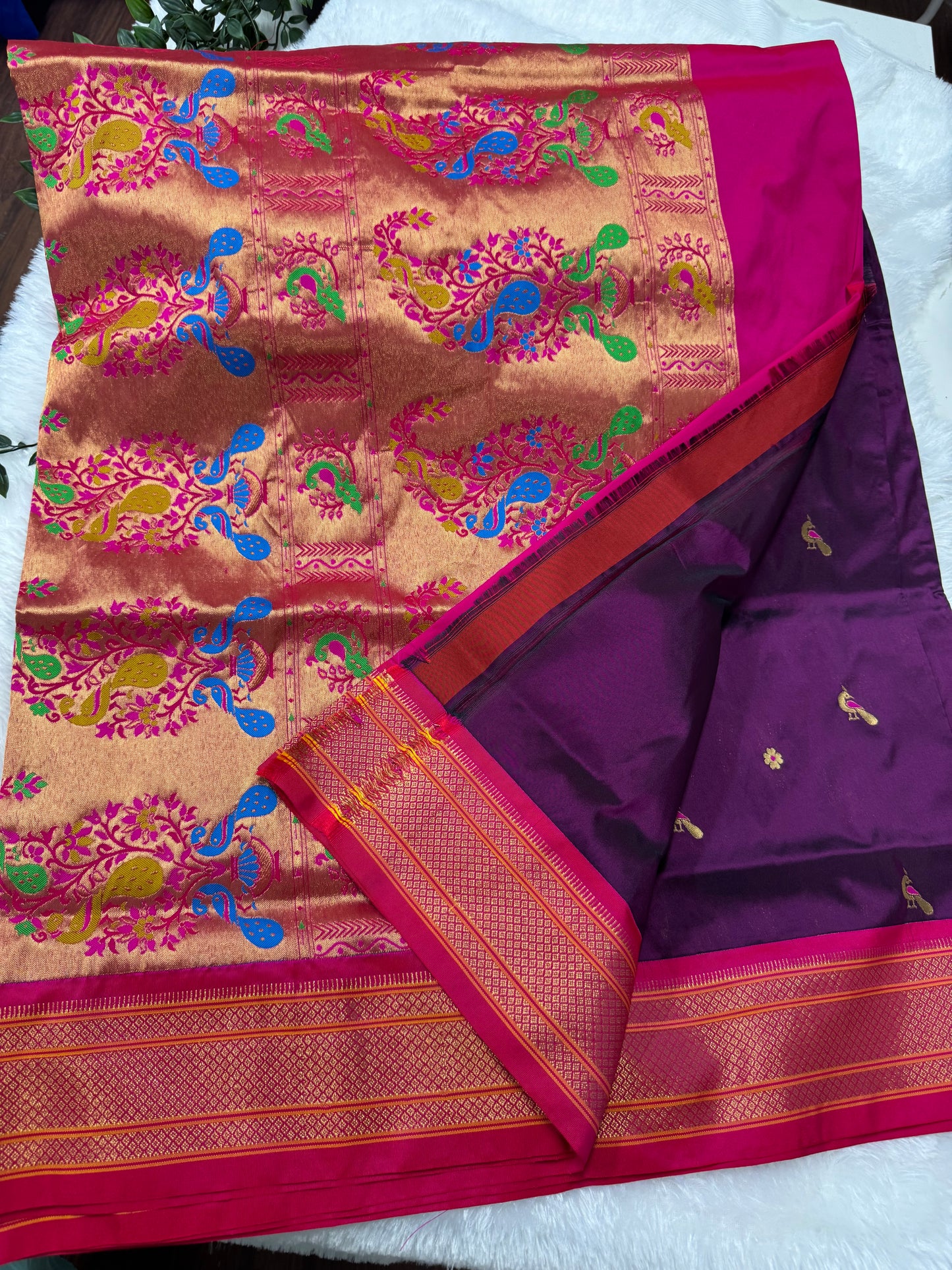Narayanpet pattu saree-SR1029E